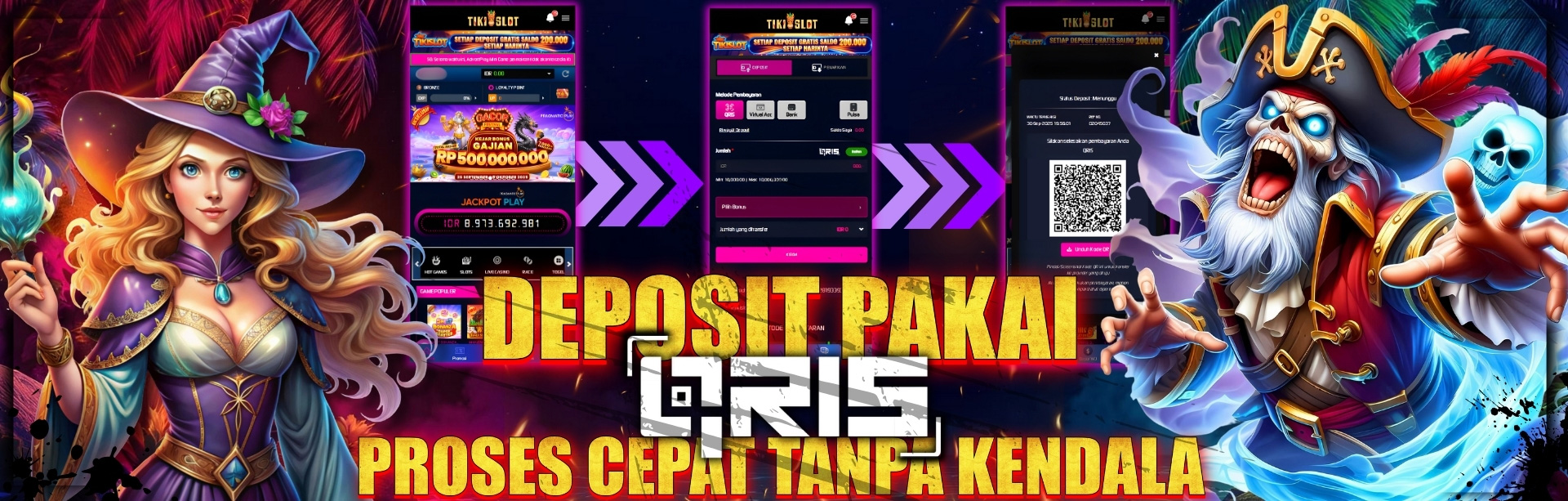 depo mudah dari qris Tikislot
