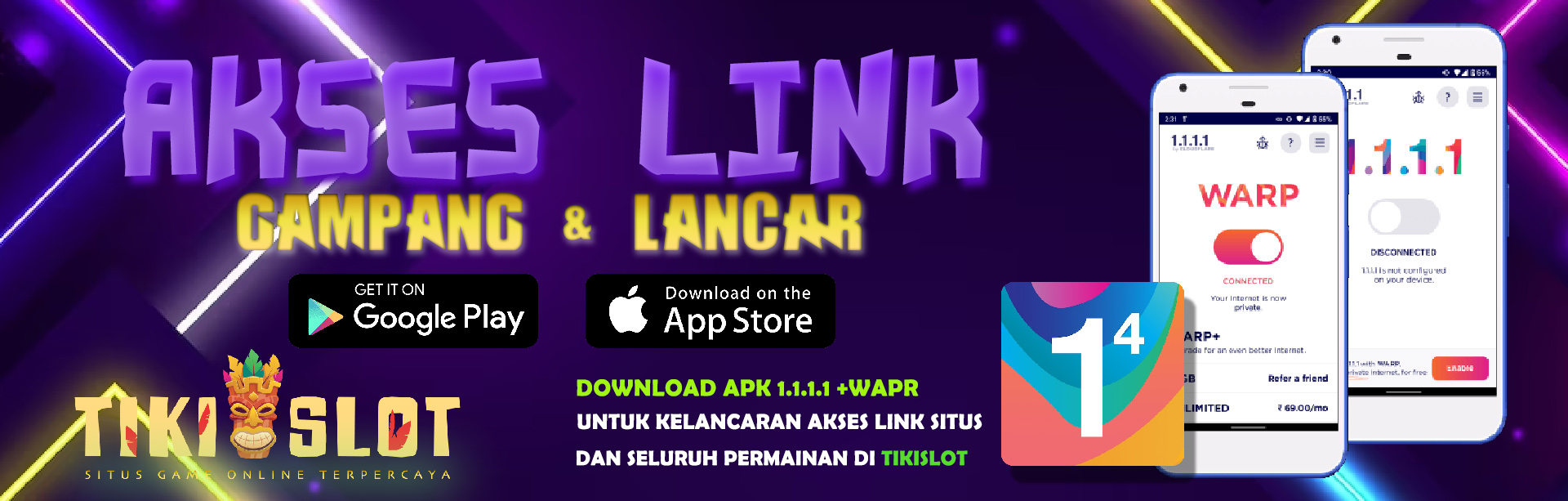 Akses link lebih mudah