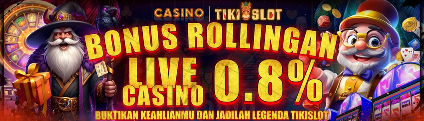Bonus Rollingan Live Casino 0.8%