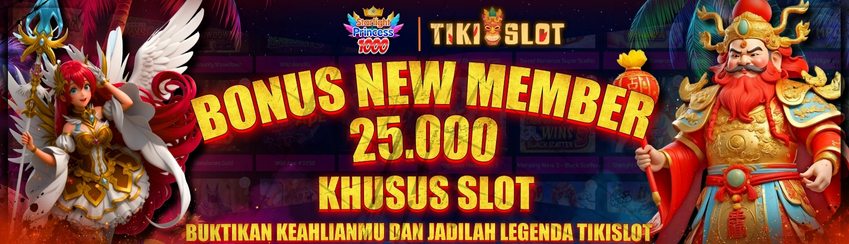 Bonus New Member Slot 25.000