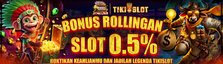 Bonus Rollingan Slot 0.5%